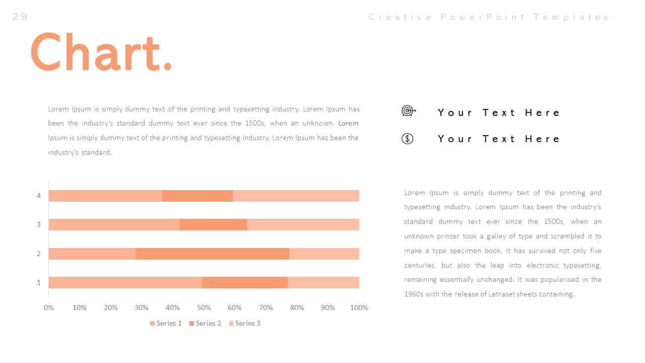 Creative PowerPoint Templates for Chart Presentation