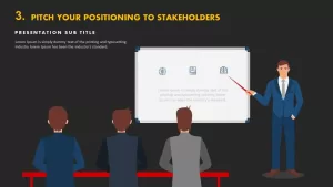 Pitch your positioning to stakeholders template