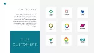 Simple Business Deck Templates for PowerPoint Presentation customers