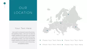 Simple Business Deck Templates for PowerPoint Presentation location