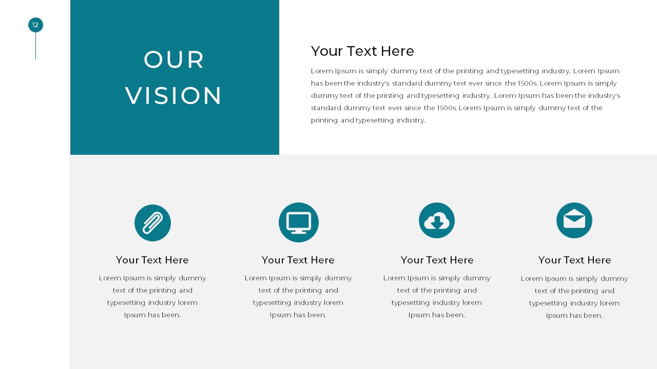 Simple Business Deck Templates for PowerPoint Presentation