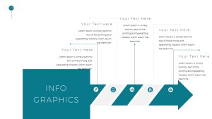 Simple Business Deck PPT Templates Infographics
