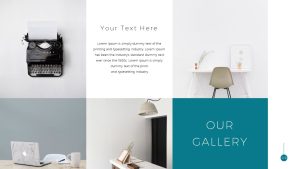 Simple Business Deck PowerPoint Template Gallery