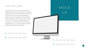Simple Business Deck PowerPoint Templates Mock Up