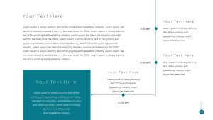 Simple Business Deck PowerPoint Templates Timeline