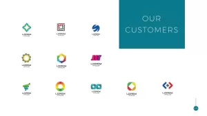 Simple Business Deck Templates for PowerPoint Presentation Customers
