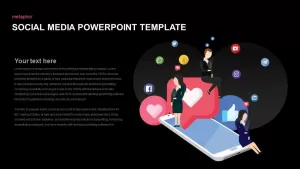 Social Media Template for PowerPoint Presentation