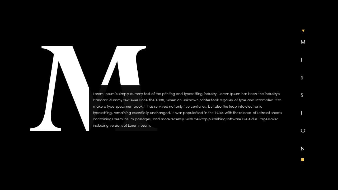 Artificial Intelligence Robotics Deck Mission Template for PowerPoint Presentation design