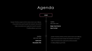 Business PowerPoint Presentation Agenda Template