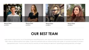 Business PowerPoint Presentation Template best team
