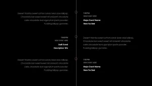 Business PowerPoint Presentation Template Event