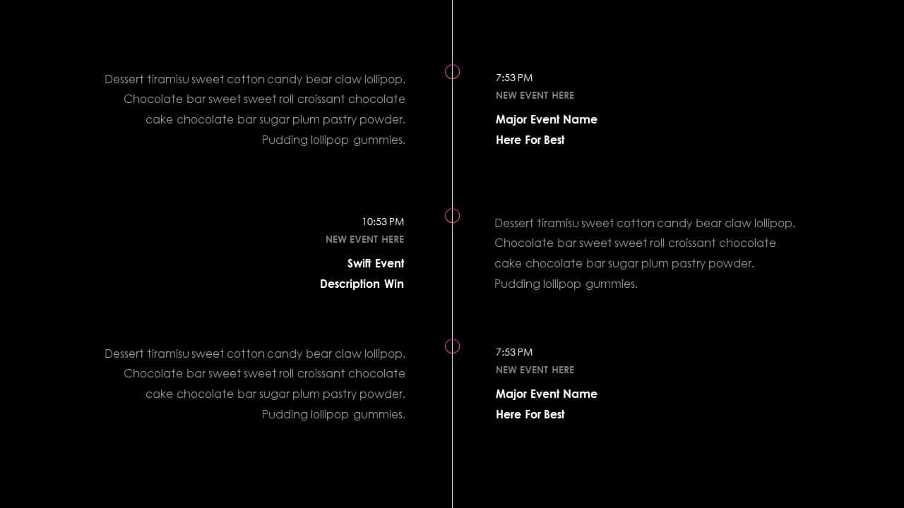 Business PowerPoint Presentation Template Event