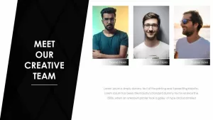 Business PowerPoint Presentation Template creative teams