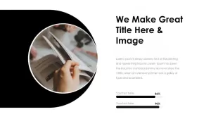 Business PowerPoint Presentation Template Title Image