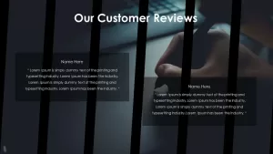 Business PowerPoint Presentation Template our Customer Reviews