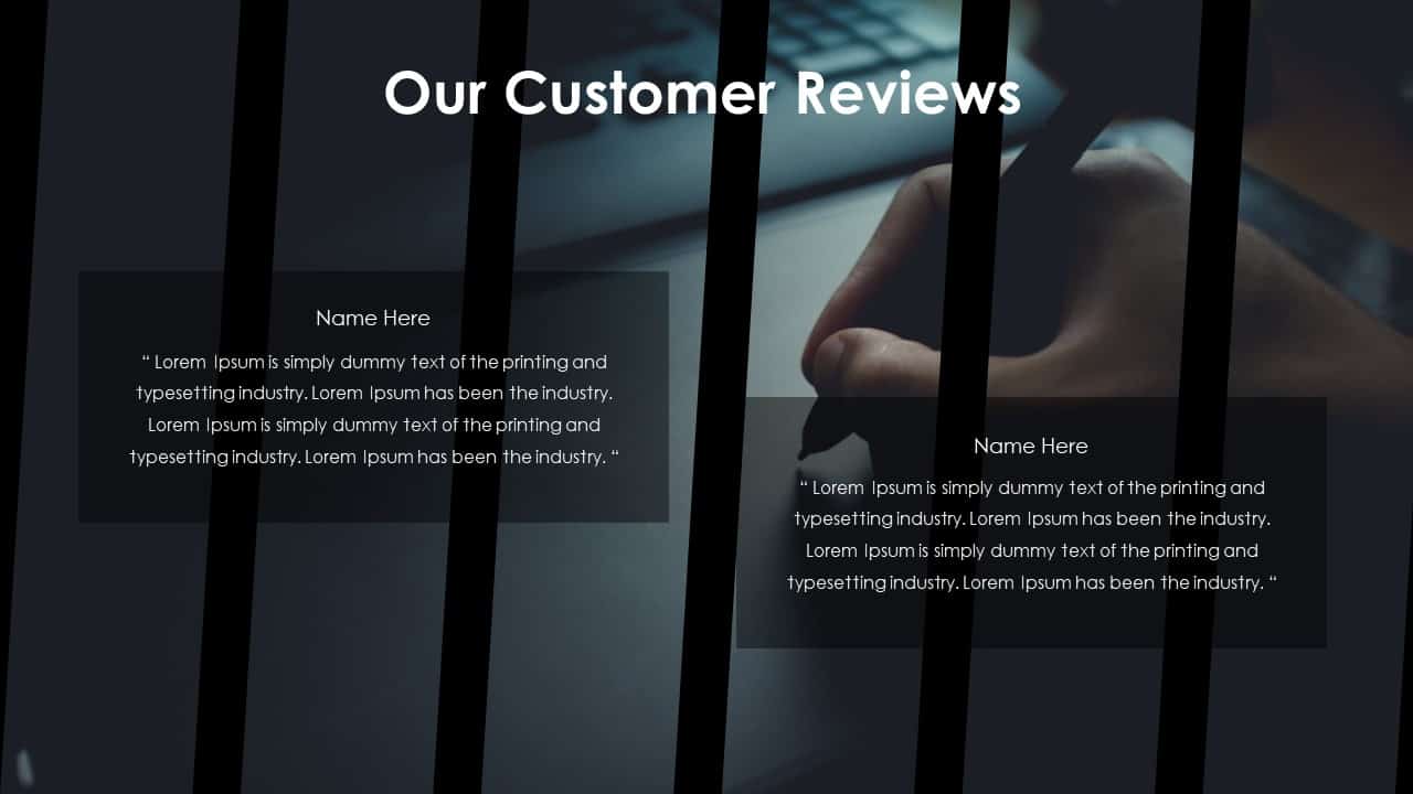 Business PowerPoint Presentation Template our Customer Reviews