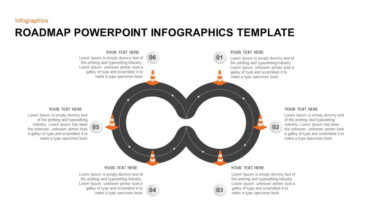 Roadmap Infographics PowerPoint Template
