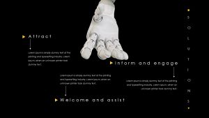 Robo Artificial Intelligence PowerPoint Deck Template 12