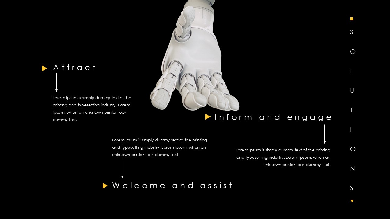 Robo Artificial Intelligence PowerPoint Deck Template 12