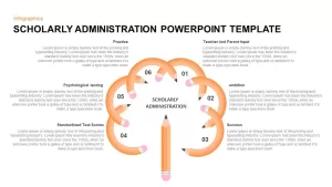 Scholarly Administration PowerPoint Template