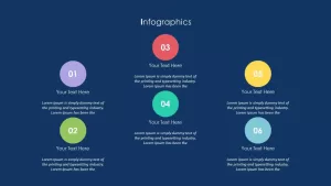 School Communication App Deck Template for PowerPoint Presentation infographics slide