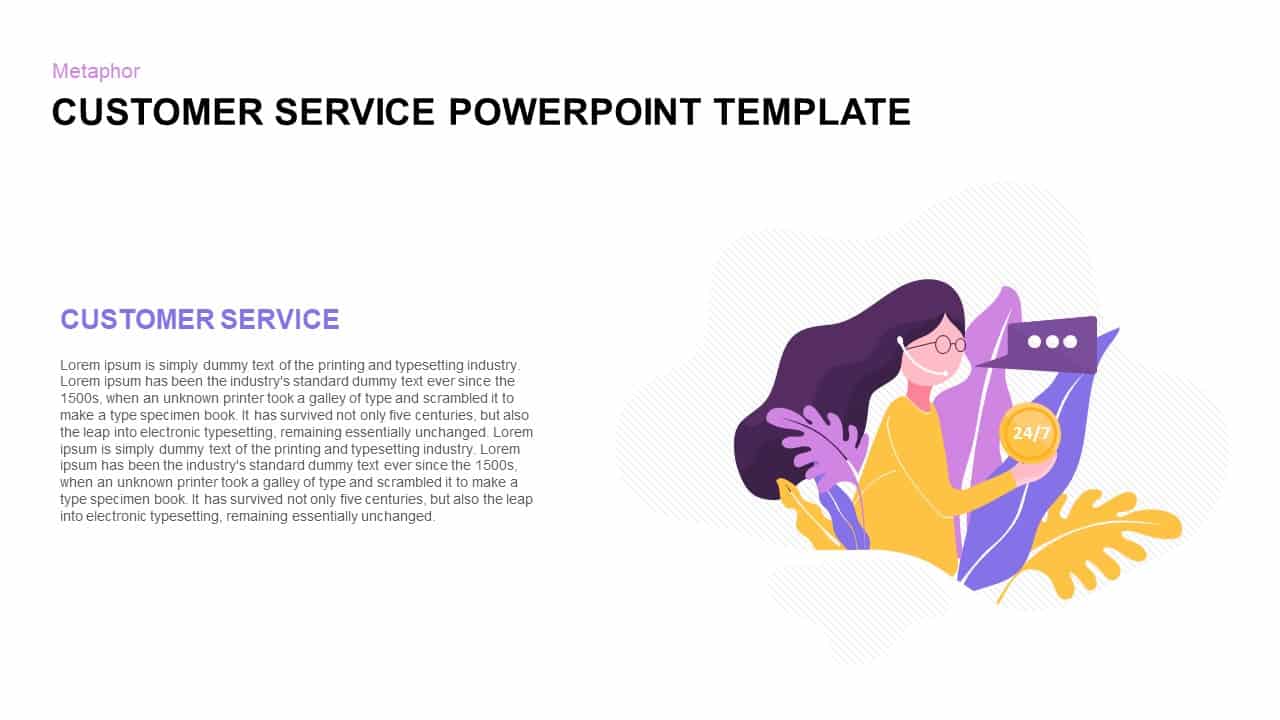Customer Service PowerPoint Template