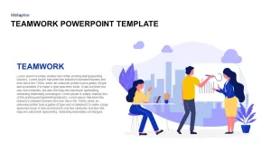 Animated Teamwork PowerPoint Template for Presentation