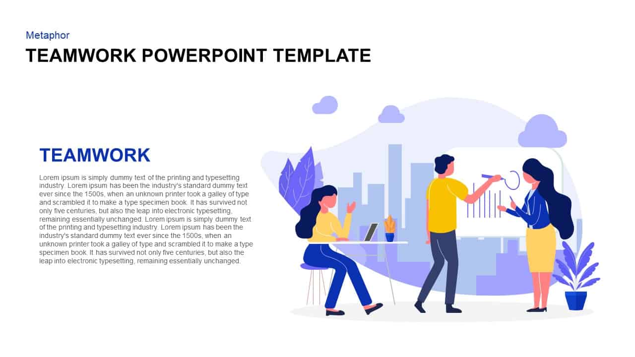 teamwork PowerPoint template