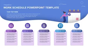 work schedule powerpoint template