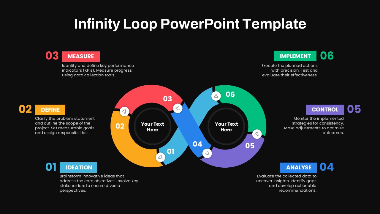 Infinity Loop Presentation Slide