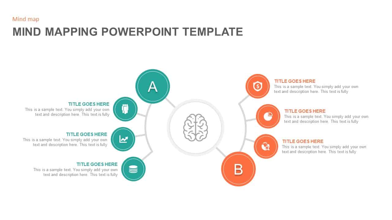 Download Template Mind Map Ppt Aesthetic Free