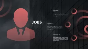 CV PowerPoint Template Jobs