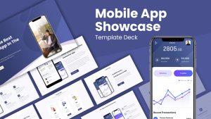 Mobile App Showcase Template Deck