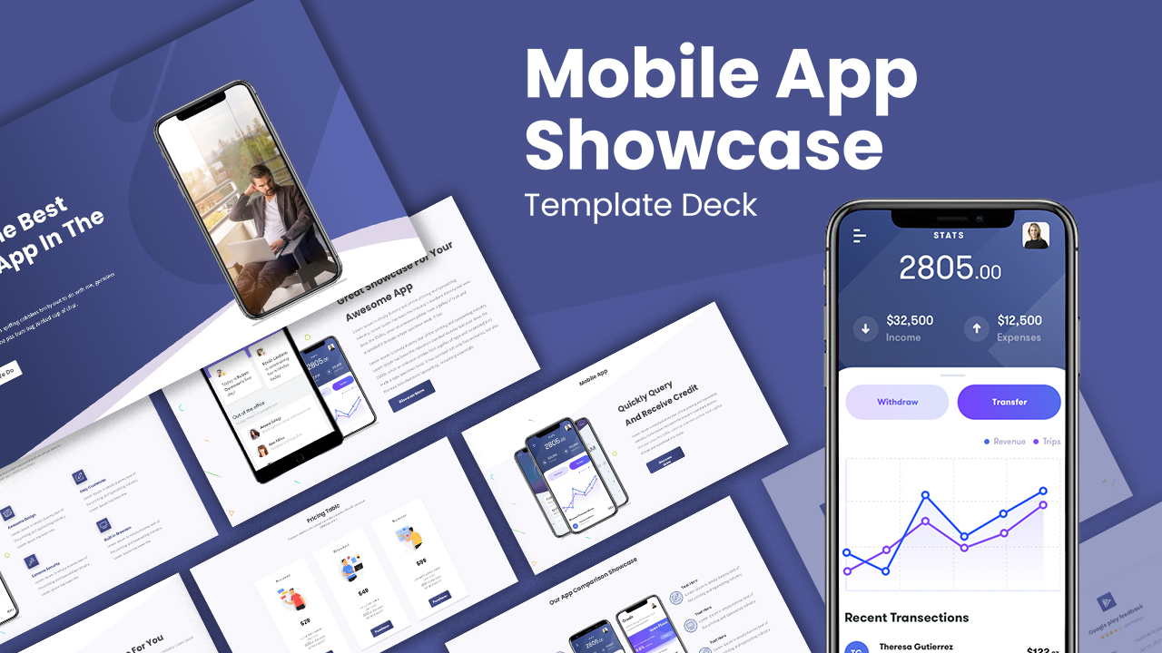 Mobile App Showcase Template Featured image