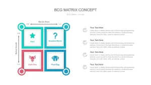 BCG Matrix Concept PowerPoint Presentation