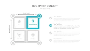 BCG Matrix Concept PowerPoint Slide