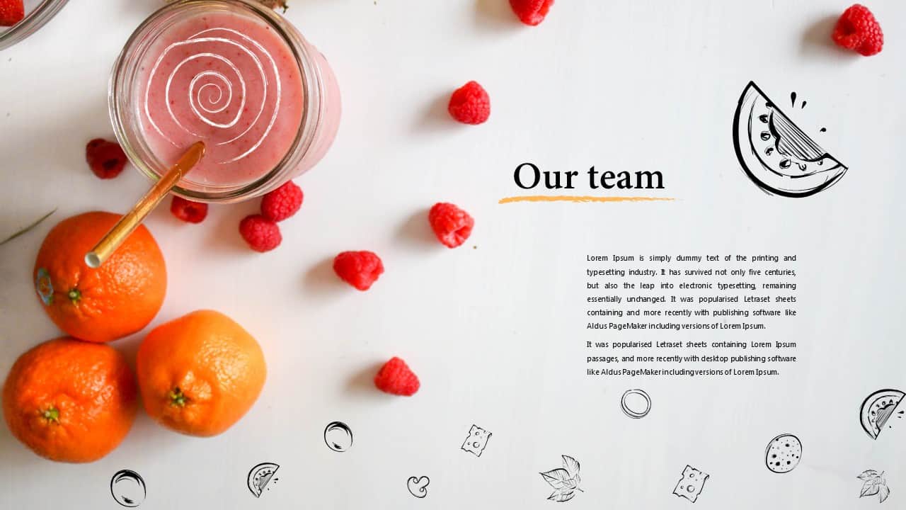Delicious PowerPoint Template