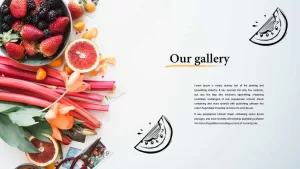 Delicious Ppt Template