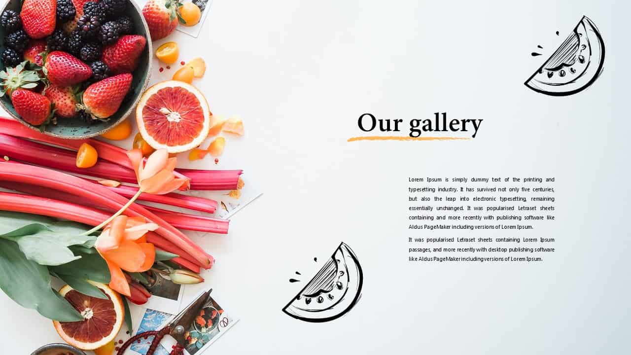 Delicious Ppt Template