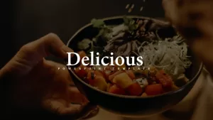 food powerpoint template
