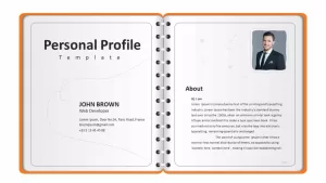 Personal Profile PowerPoint Template