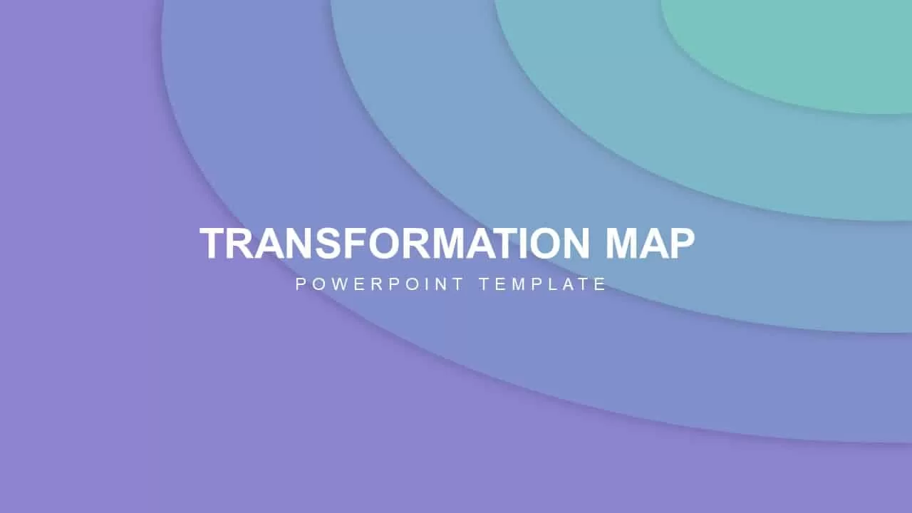 Transformation Map PowerPoint Template