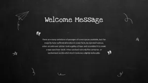 Blackboard PowerPoint Template