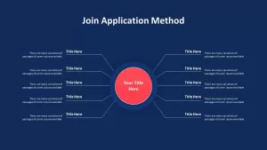 Join Application Method PowerPoint Template