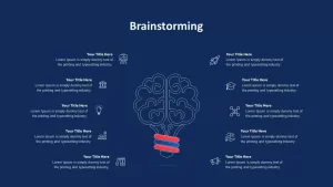 Requirements Analysis Ppt Brainstorming Template