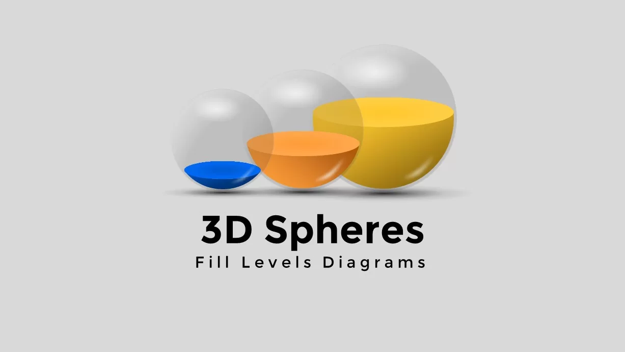 3d Spheres Fill Level Diagram