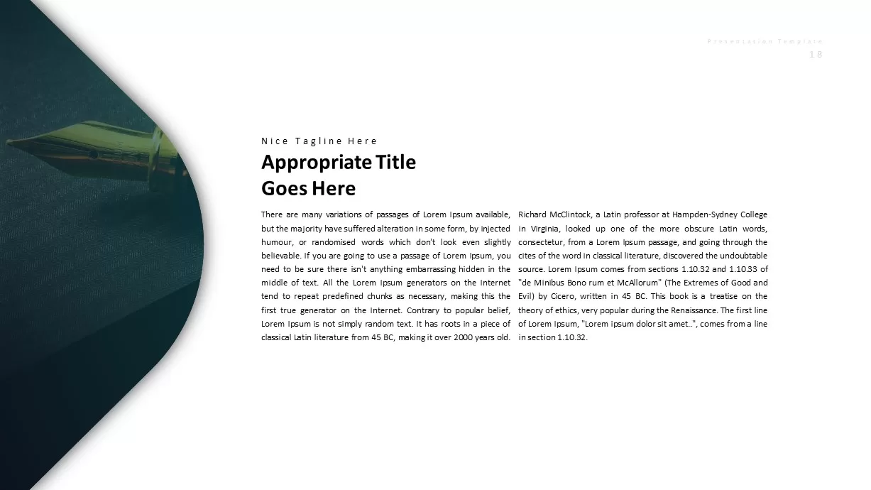 Business Corporate Presentation Template