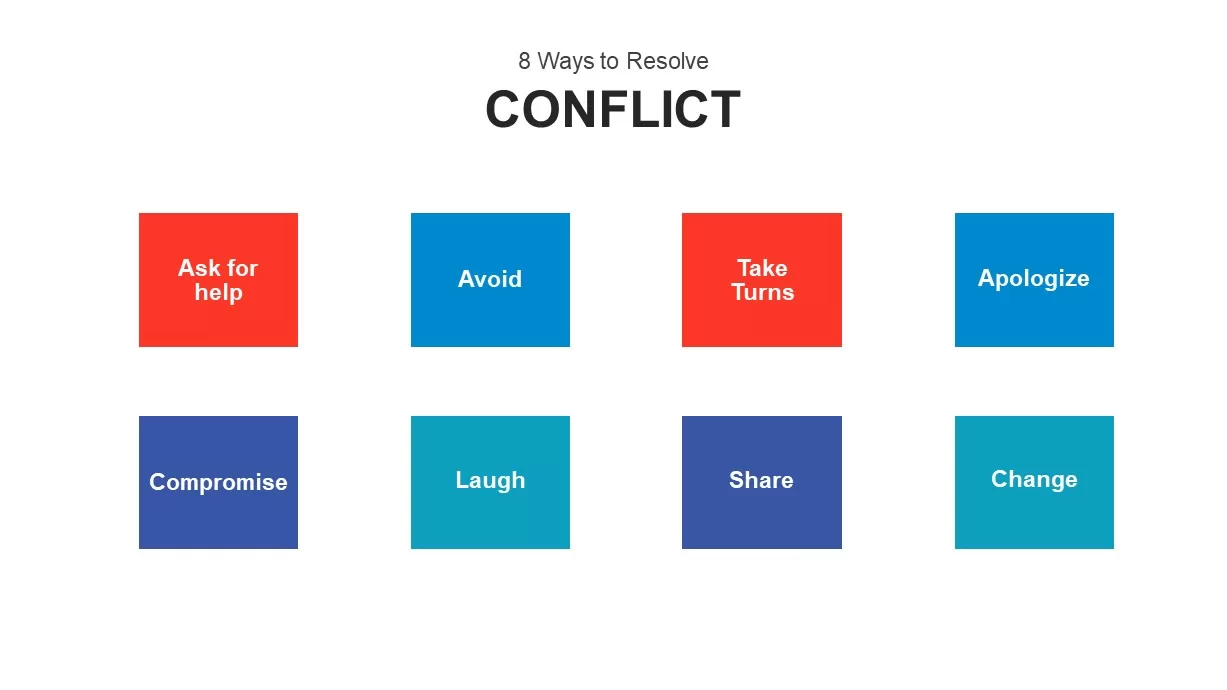 Conflict Resolution PowerPoint Template