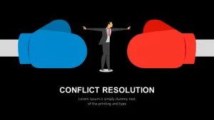 Conflict Resolution Ppt Template