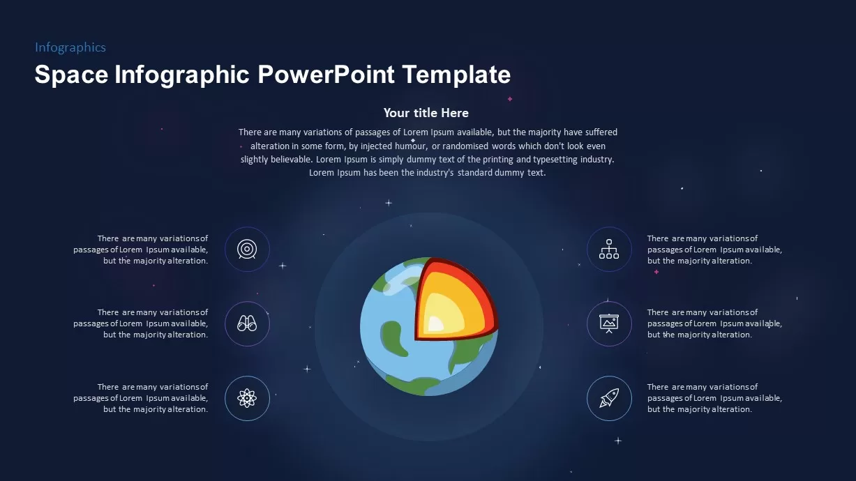 Earth Layers PowerPoint Diagram